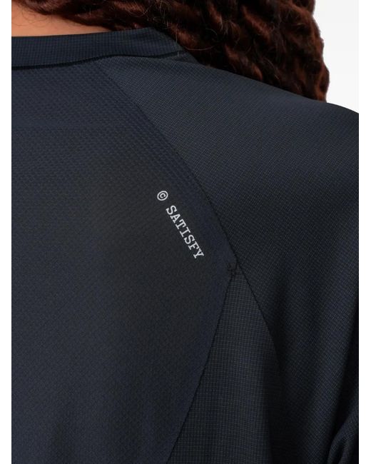 Satisfy Blue Long-Sleeve T-Shirt