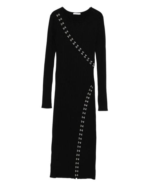 Patrizia Pepe ニットドレス Black