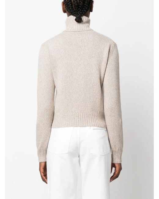 AMI Natural Ami De Coeur Mélange-effect Jumper
