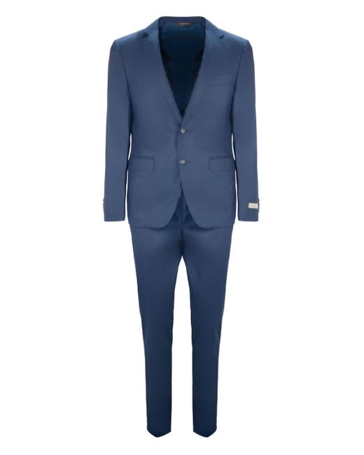 Canali Einreihiger Anzug in Blue für Herren