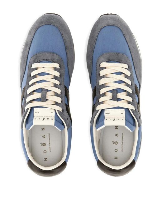 Baskets Athletic À Logo Appliqué Hogan pour homme en coloris Blue