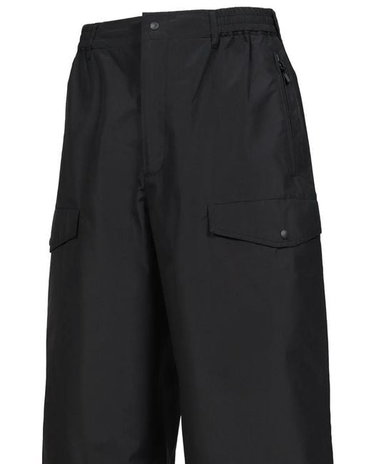 Daiwa Pier39 Black Windstopper Flight Cargo Pants for men