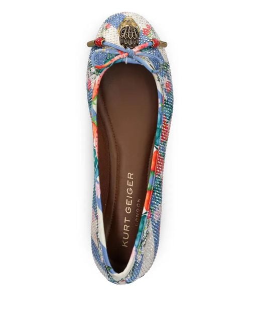 Ballerine di Kurt Geiger in Blue