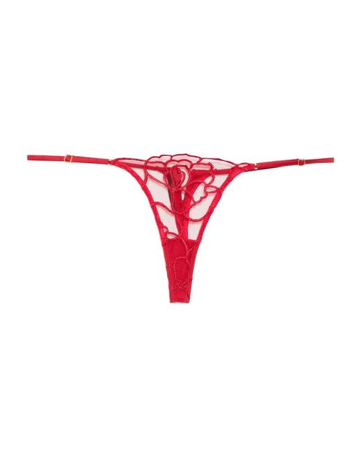 Kiki de Montparnasse Red Petite Chou Thongs