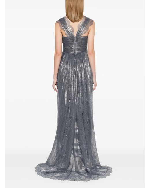 IRIS SERBAN Gray Hera Gown