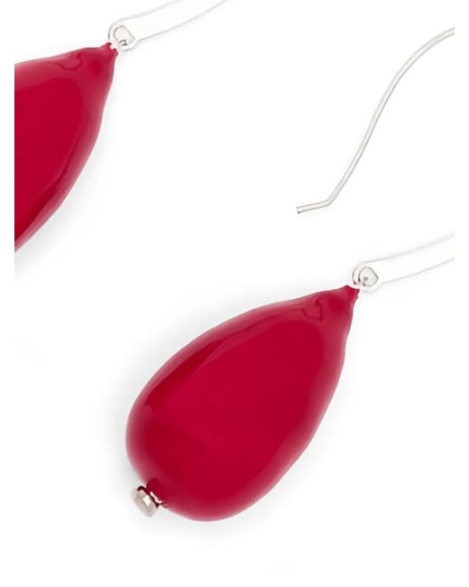 Plan C Red Paper Earrings