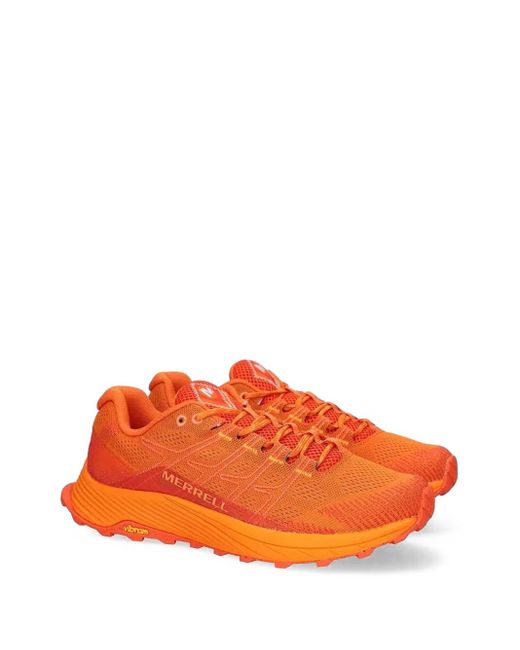 Merrell Orange Moab Flight Sneakers for men