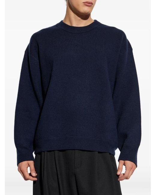 Studio Nicholson Blue Moray Wool-Blend Sweater for men