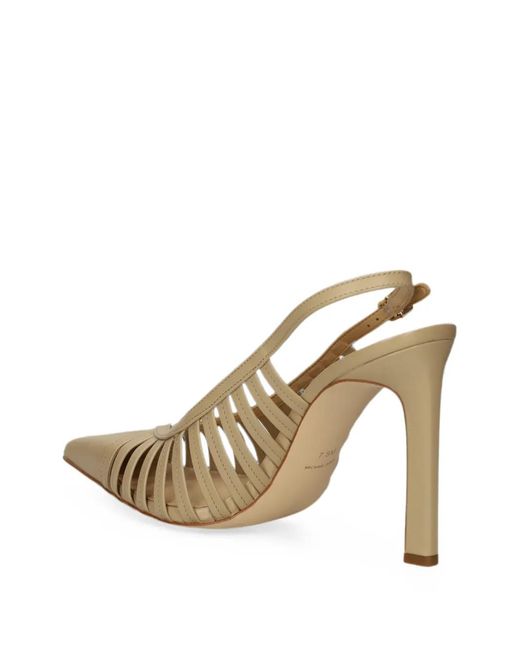 MICHAEL Michael Kors Metallic Pointed-Toe Mules