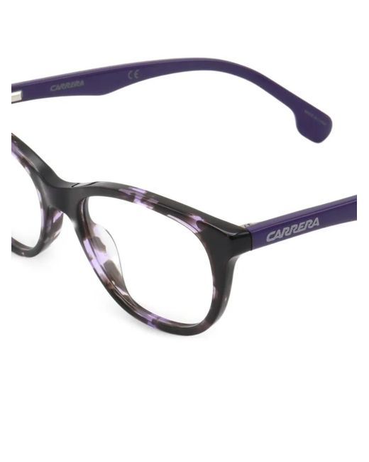Carrera White Tortoiseshell-Effect Glasses