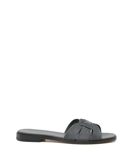 Doucal's White Kaitos Sandals