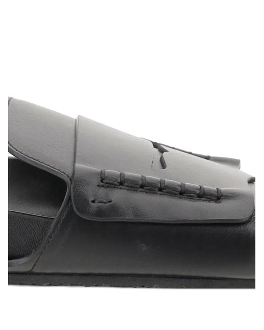 Sandalias de piel Jacquemus de hombre de color White