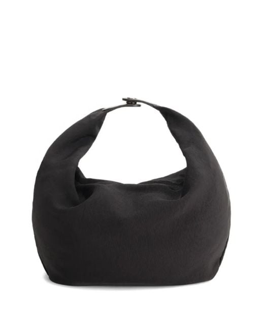 Lemaire Black Bolso Fortune Croissant Marron Negro