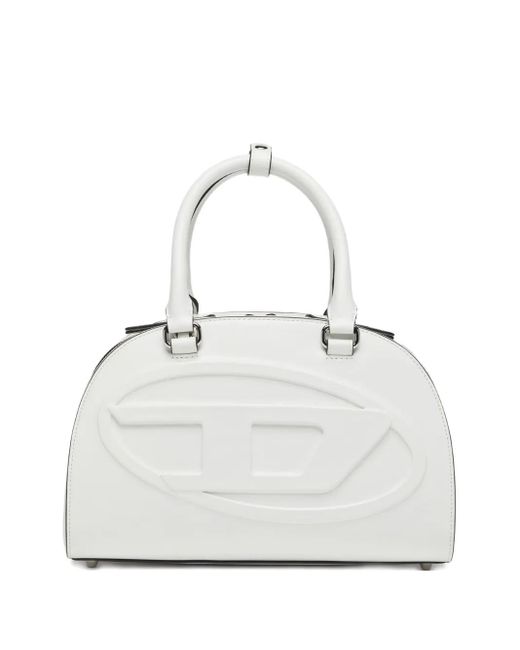 DIESEL White 1Dr Dome Tote Bag