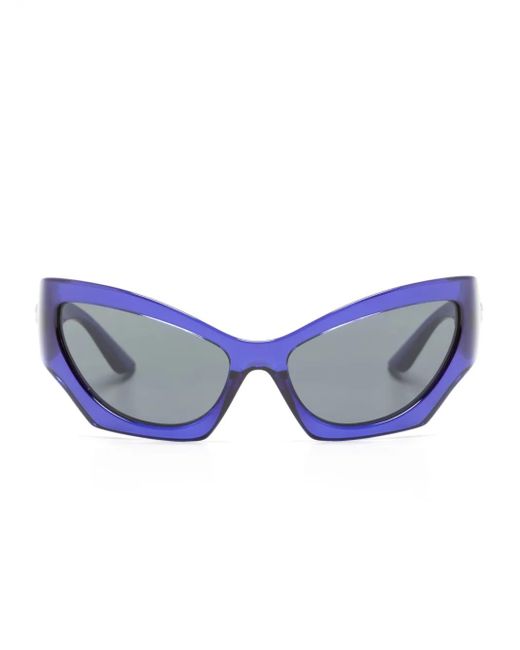 Versace Blue Tinted Cat-Eye Sunglasses