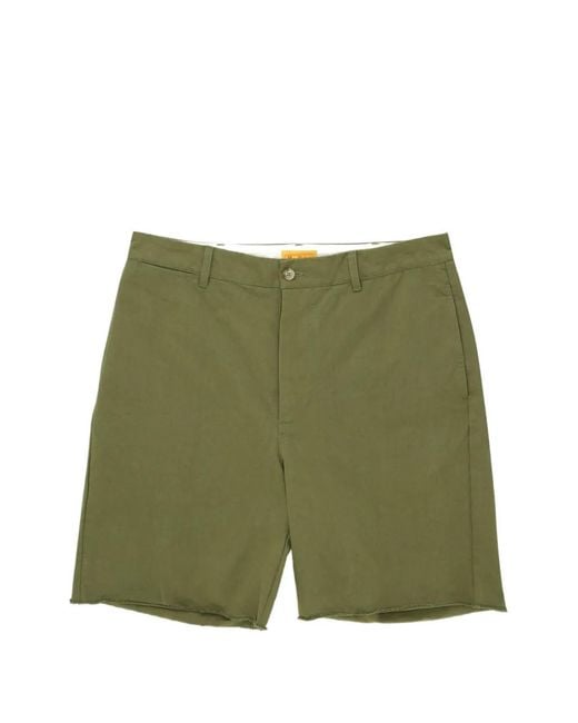 Fortela Green Noll Twill Shorts for men
