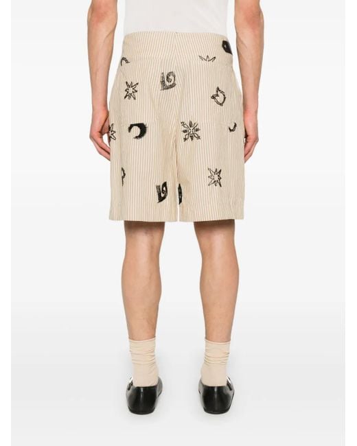 Nanushka Natural Mikos Shorts for men