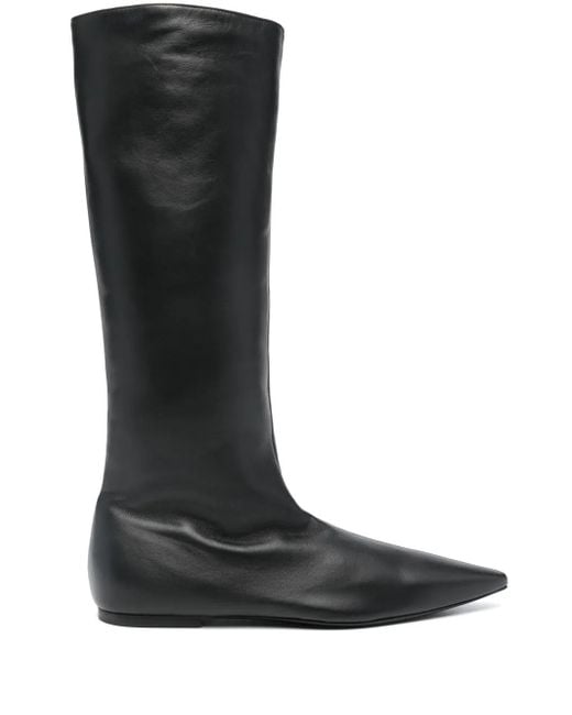 La Collection Black Magnolia Boots
