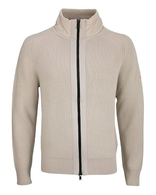 HUGO Multicolor Zip-Up Cardigan for men