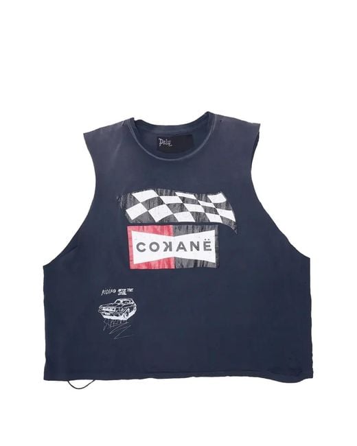 PALY Blue Cokane Sleeveless T-Shirt for men