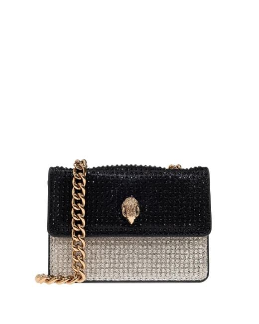 Kurt Geiger Black Micro Kensington Shoulder Bag