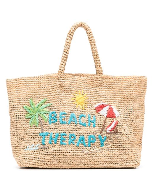Mc2 Saint Barth Natural Beach Therapy Beach Bag