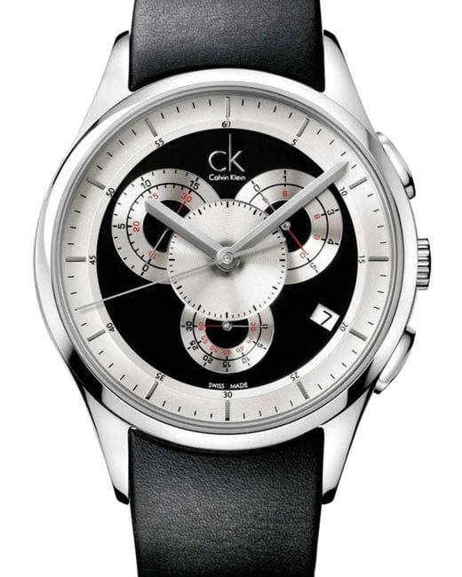 Calvin Klein Black Basic 44Mm Watch for men