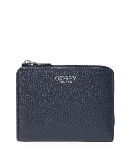 Osprey Blue Medium Core Leather Wallet