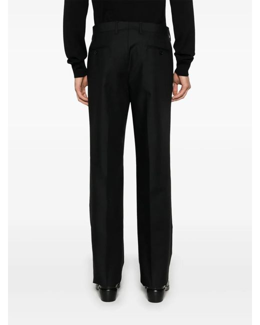 Lardini Black Tailored Trousers for men
