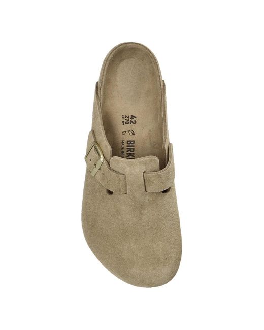 Birkenstock White Mules Boston À Boucle for men