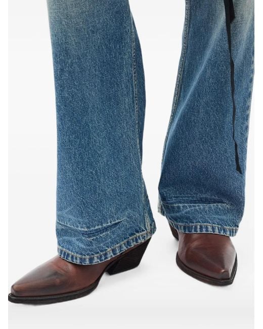 Ann Demeulemeester Blue Alarik Flared Jeans for men