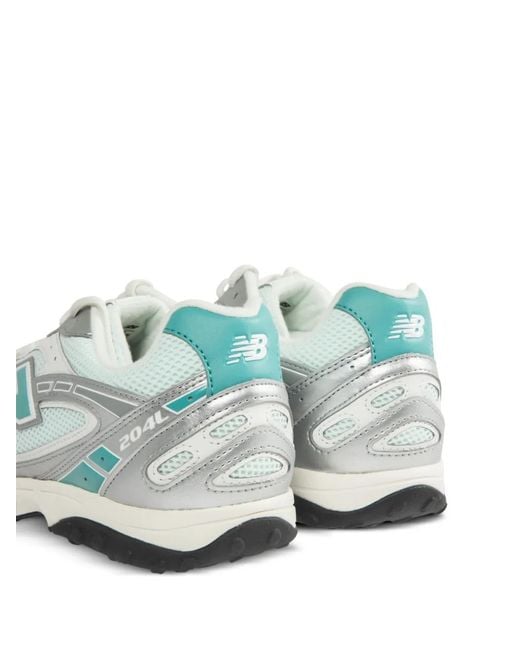 New Balance White 204L