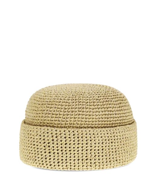 Loro Piana Natural Bonnet Doroteo En Crochet for men