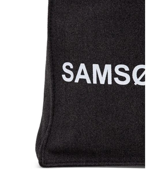 Samsøe & Samsøe Black Salucca Tote Bag
