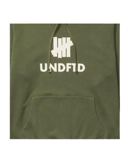 メンズ Undefeated Stadium Icon Olive パーカー Green