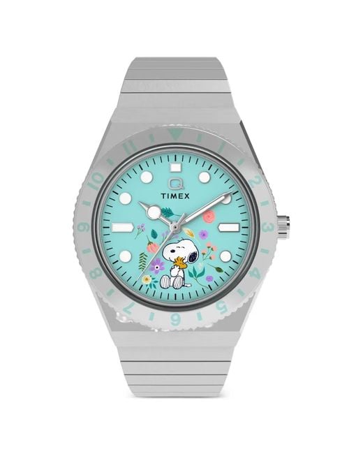 Timex Gray X Peanuts 36Mm Watch