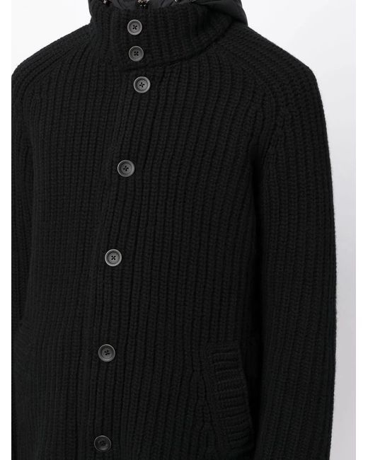Herno Button-Up Jack in het Black voor heren