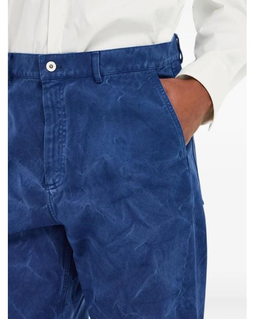 Ferragamo Blue Workwear Trousers for men
