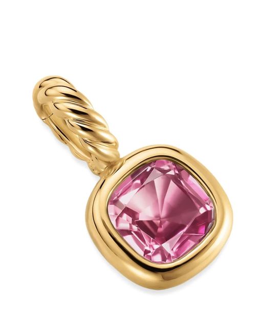 David Yurman Metallic Mini Cushion Cut Amulet