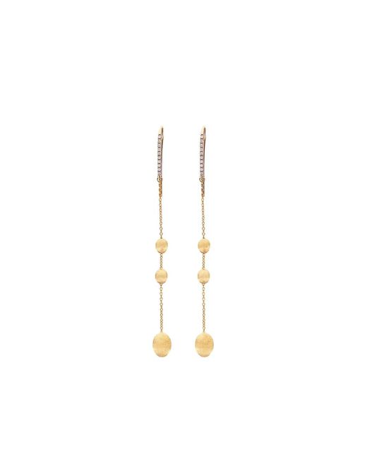 Nanis White 18K Diamond Earrings