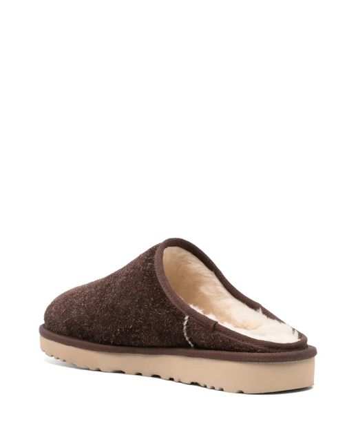 Ugg Brown Shaggy Slippers for men