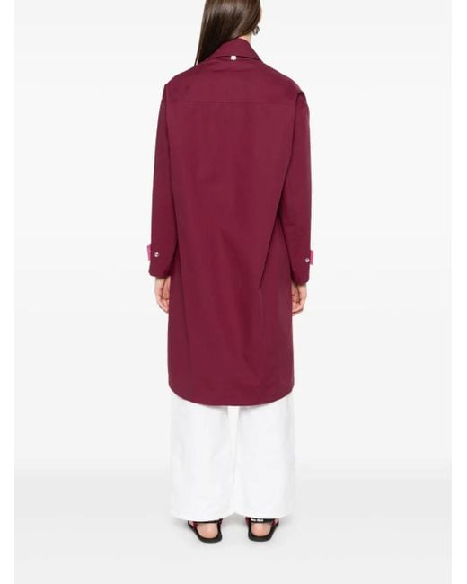 KENZO Machintosh Jas in het Red