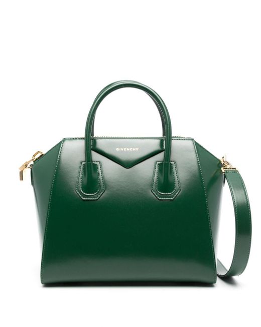 Givenchy Green Small Antigona Tote Bag