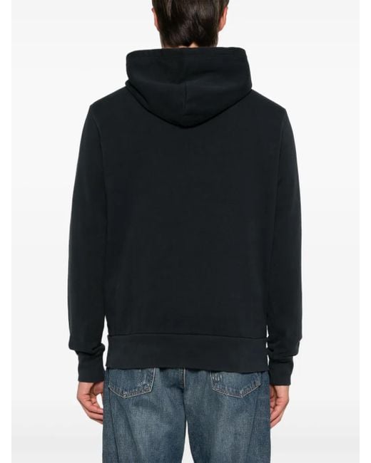 Polo Ralph Lauren Black Polo Pony-Embroidered Hoodie for men
