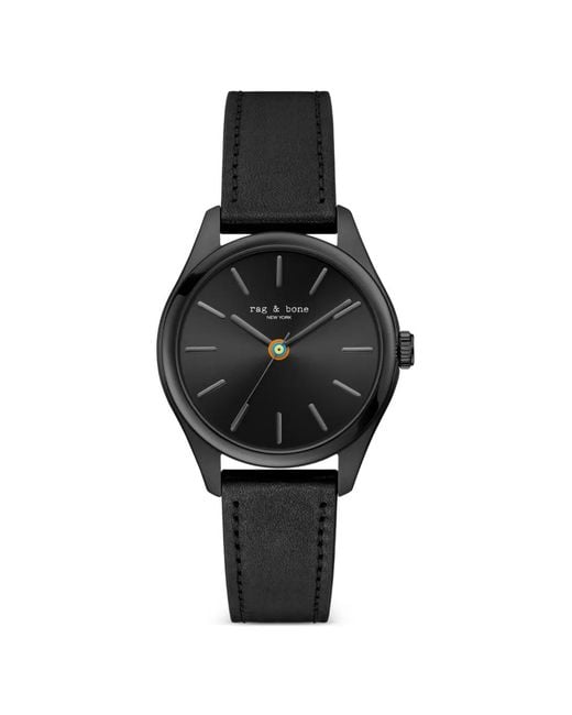 Rag & Bone Black Sun 38Mm Watch for men