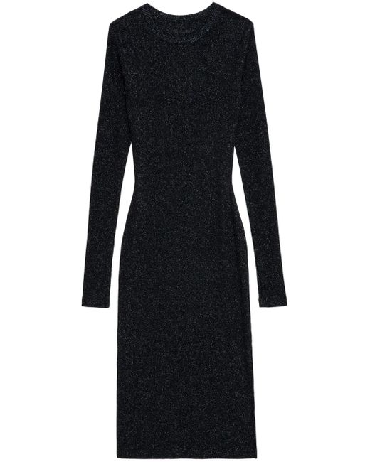 Zadig & Voltaire Black Ruby Midi Dress