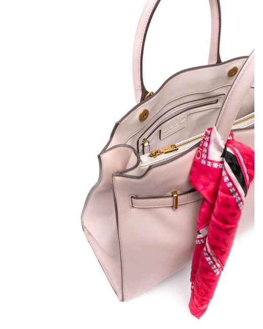 Liu Jo Pink Handtasche mit Schaldetail