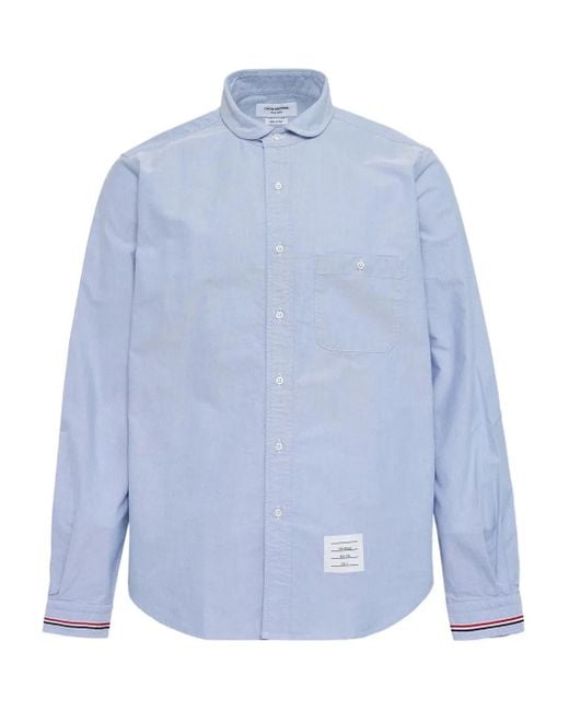 Thom Browne Klassisches Hemd in Blue für Herren