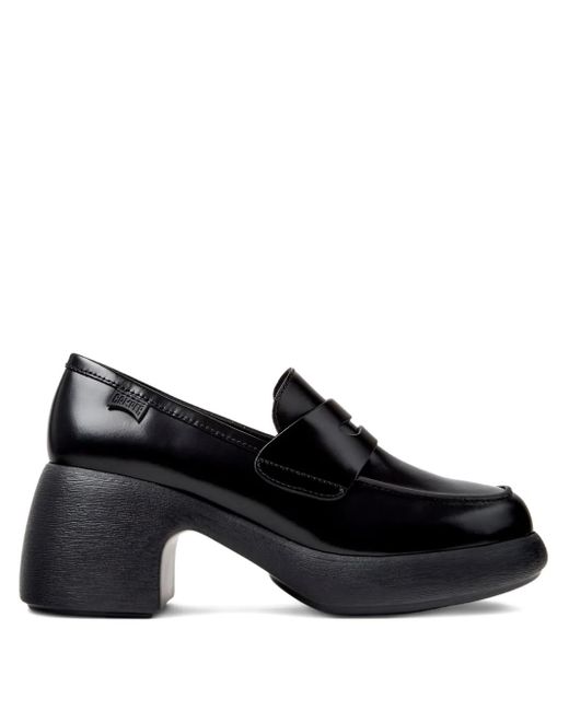 Mocassini Thelma Con Plateau 67Mm di Camper in Black