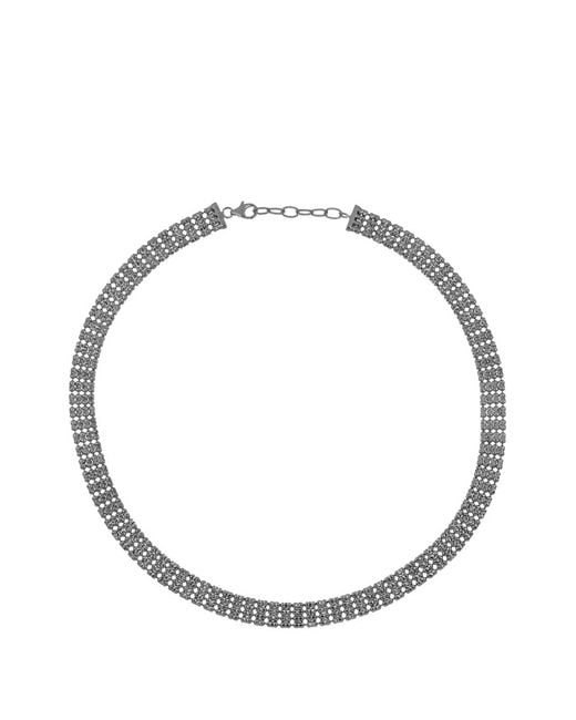Collar Infinity Con Múltiples Vueltas Desmo de color Metallic